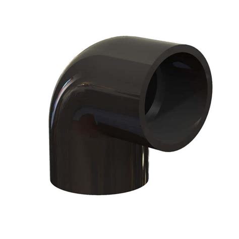 Formufit 1 2 Inch 3 Way Pvc Fittings Elbow Corner Furniture Grade 1 2” Size Fitting Black