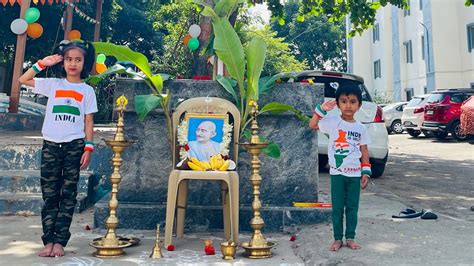 Happy Independence Day Vande Mataram Dance By Baby Shirisha India