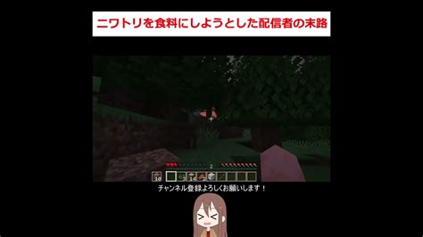 ニワトリを食料にしようとした配信者の末路。。。【マイクラ】マイクラshort マイクラ（minecraft）動画まとめ