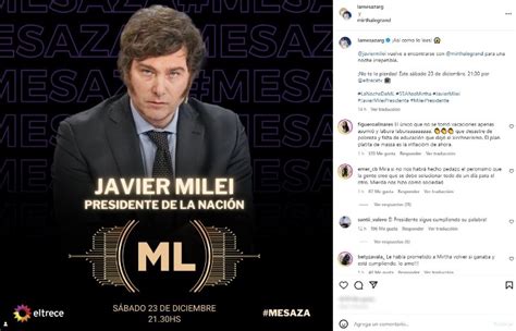 Mirtha Legrand Recibir A Javier Milei En Su Mesaza De S Bado Rosario