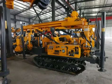 Jdl280 Top Drive Swivel Geotechnical Water Well Drilling Rig Crawler