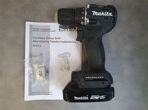 Makita Xfd Lxt V Sub Compact Brushless Driver Drill Makita