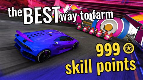 Forza Horizon The Best Fast Way To Farm Skill Points Look Up To