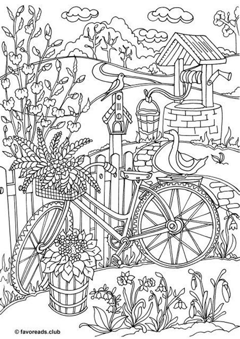 Get This Spring Coloring Pages Printable For Adults Beautiful Spring