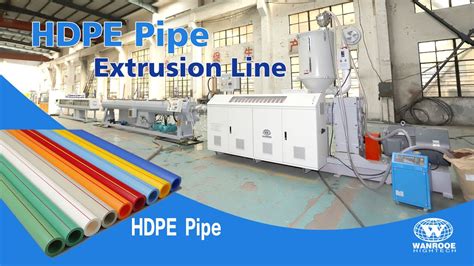 How It S Made Hdpe Pipe Making Factory Hdpe Pipe Manufacturing