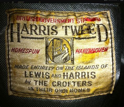 Harris tweed label, ... Harris Tweed Authority. Vintage Clothing ...