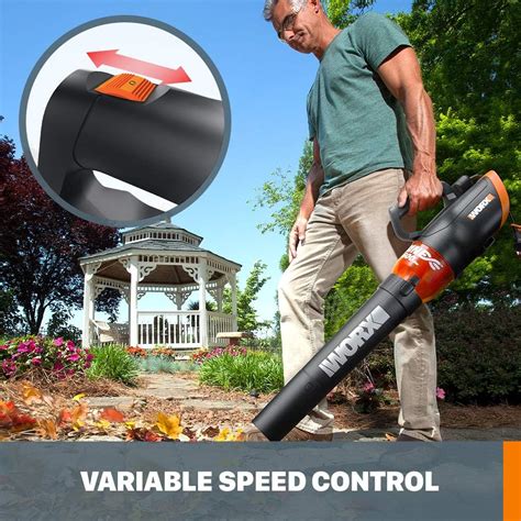 Worx Wg520 12 Amp Turbine 600 Electric Leaf Blower Review Leaf