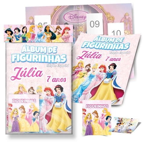 Lbum De Figurinhas Princesas Elo Produtos Especiais