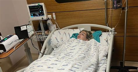 Lauren Says Boob Job Saved Her Life As Deadly Complication Found Wales Online