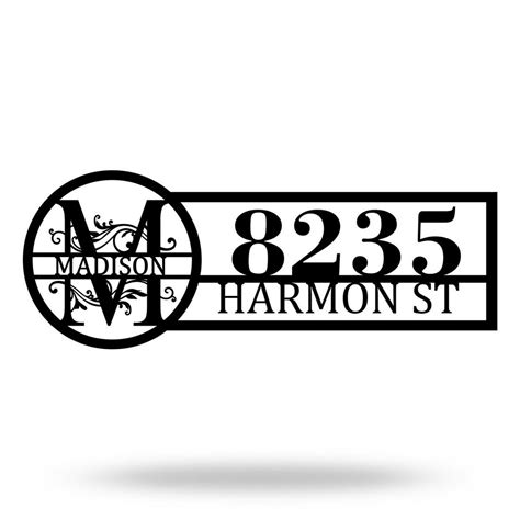 Personalized Flamingo House Number Plaque, Custom Flamingo Stainless