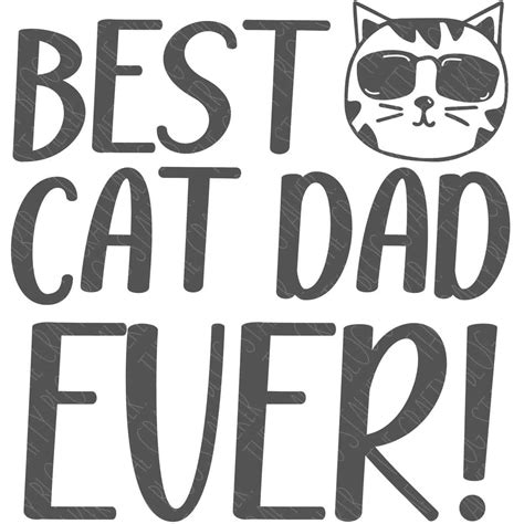 Best Cat Dad Free Svg The Crafty Blog Stalker