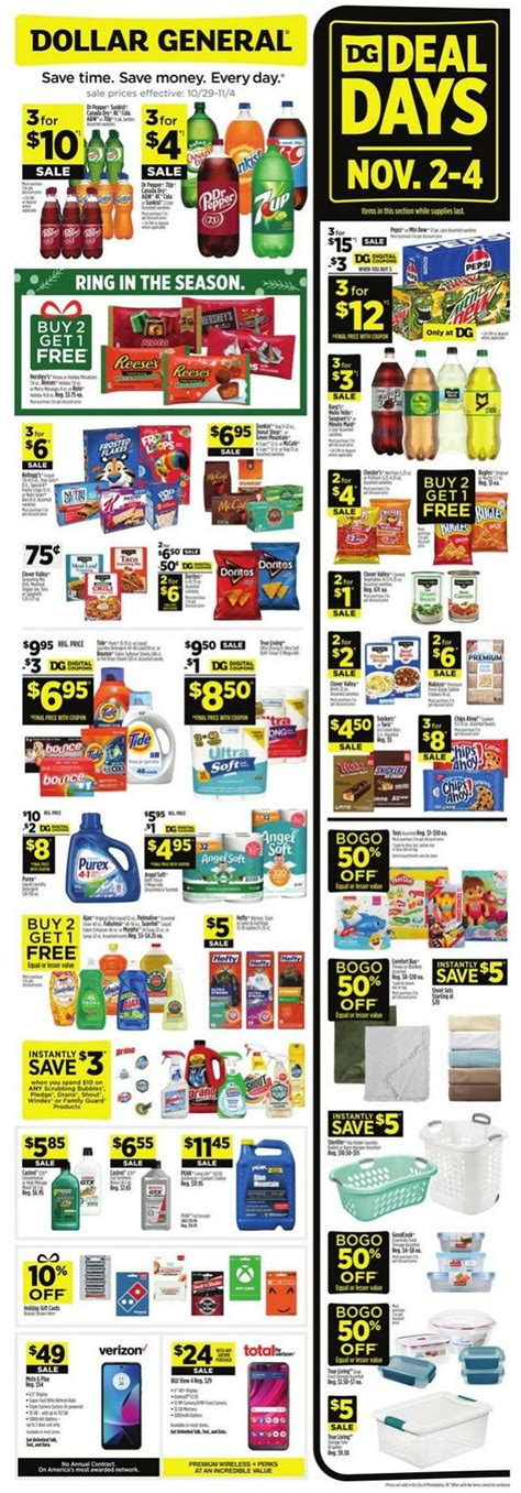 Dollar General Ad Circular 10 29 11 04 2023 Rabato