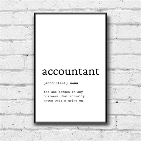 Accountant Art Etsy