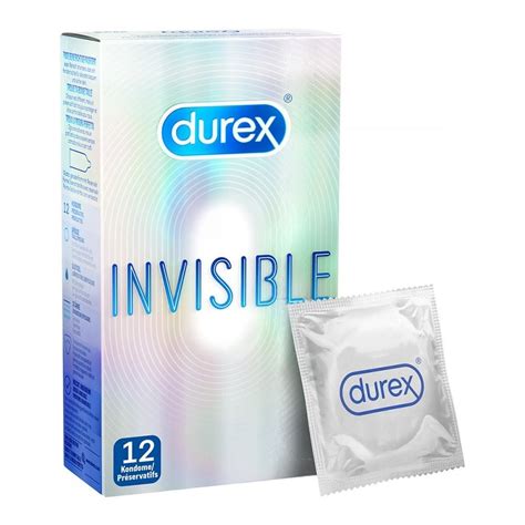 Comprar Preservativos Durex Invisible Extra Sensitivo 12 Unidades Marca