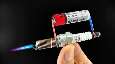 How to make a simple welding machine from a spark plug at home! DIY ...