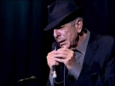 Leonard Cohen Bird On A Wire Youtube