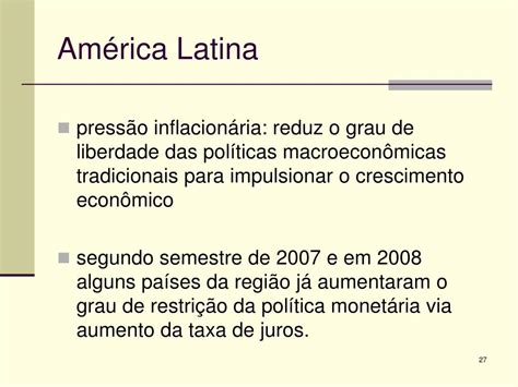 PPT Crise internacional e as economias da América Latina PowerPoint Presentation ID 895151