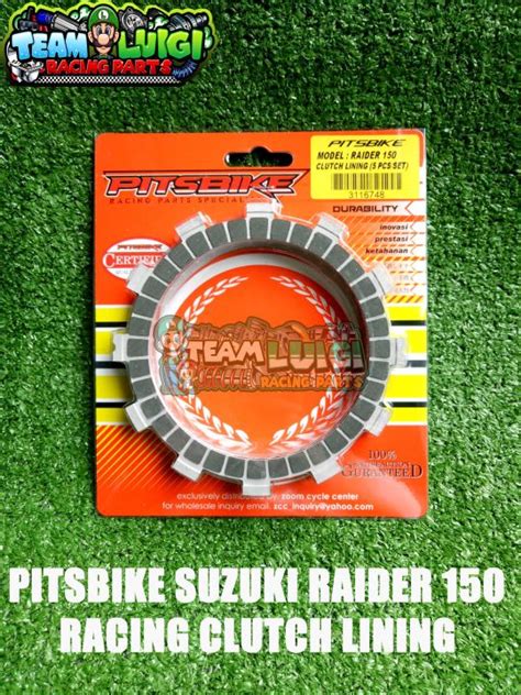 Pitsbike Suzuki Raider Clutch Lining Lazada Ph