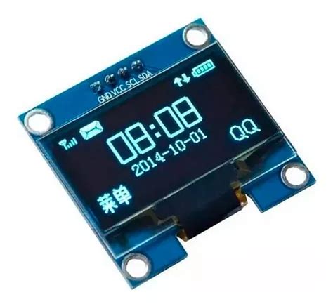 Display Oled Azul 128x64 Pixel 1 3 Polegadas 4 Pinos I2c Parcelamento