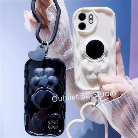 Casing Infinix Hot 50i 50 Pro Plus 4G 5G Phone Case New Design Cartoon Glossy Cream Silicone