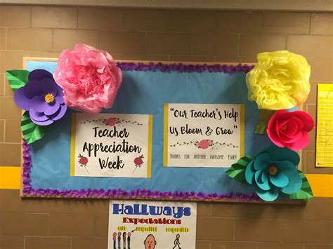 Our Thrifty Ideas Teacher Appreciation Bulletin Board Riset