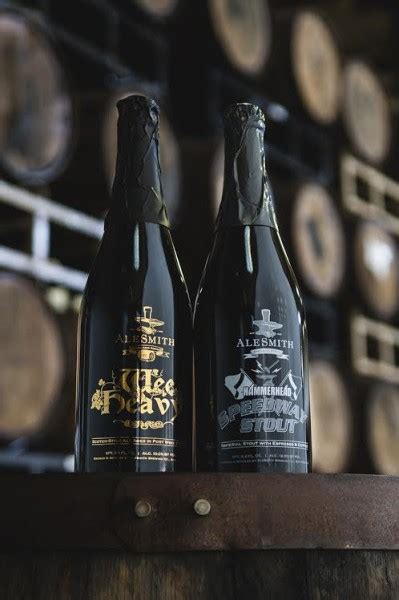 Alesmith Brewing Hammerhead Speedway Stout And Port Barrel Aged Wee Heavy