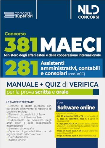 I Manuali Per Concorso Maeci Da Leggere A Agosto 2024