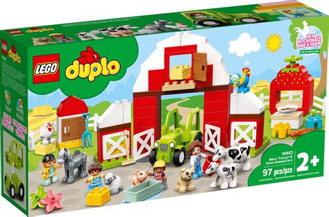 Lego Duplo Stodo A Traktor I Zwierz Ta Gospodarskie Por Wnaj