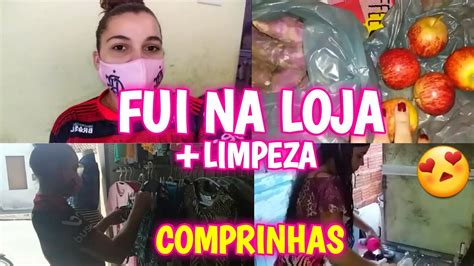 Vlog FUI NA LOJA DE ROUPAS FIZ UMA LIMPEZA NA CASA YouTube