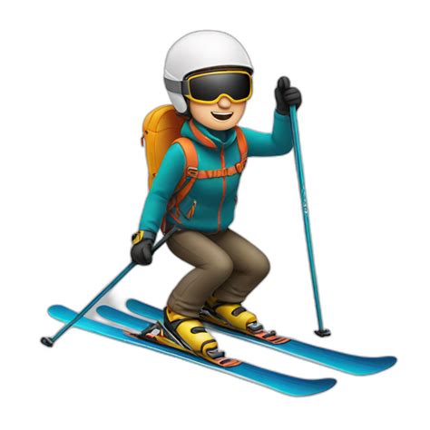 Ski | AI Emoji Generator