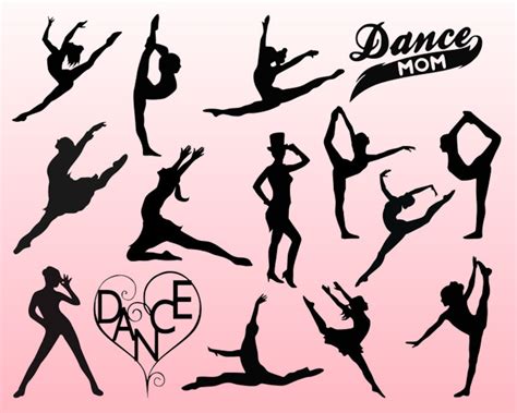 Dance Svg Bundle Dancer Svg Dancing Svg Dance Clipart Svg Files For Silhouette Svg Files