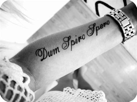 Dum Spiro Spero Tattoo Designs Google Search Dum Spiro Spero Tattoo