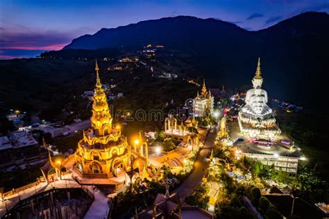 Aerial View Of Wat Phra That Pha Sorn Kaew Temple In Phetchabun