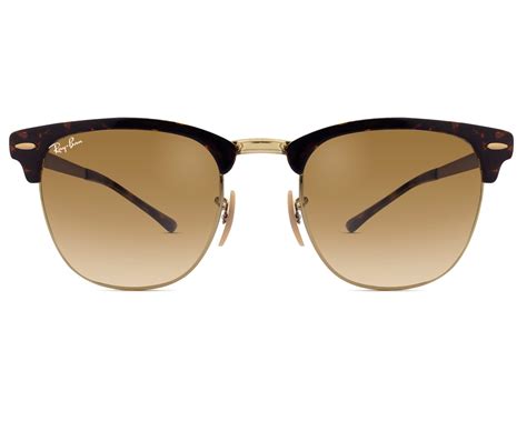 Óculos De Sol Ray Ban Clubmaster Metal Rb3716 900851 51 Officina 7