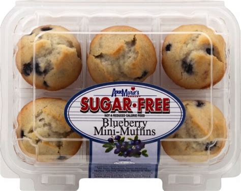 Ann Marie S Sugar Free Blueberry Mini Muffins Count Oz Frys