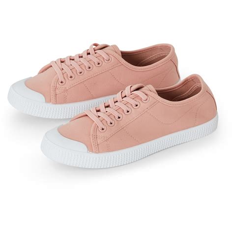 Brilliant Basics Womens Classic Canvas Shoes Blush Big W