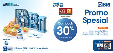 6 Promo HUT 129 BRI Part 2: DCost, Family Mart, Bakmi GM, Tous Les ...