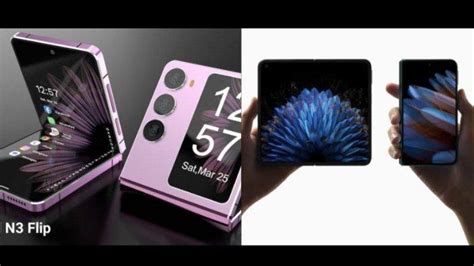 Ponsel Lipat Oppo Find N3 Lebih Tipis Dari Samsung Galaxy Z Fold 5