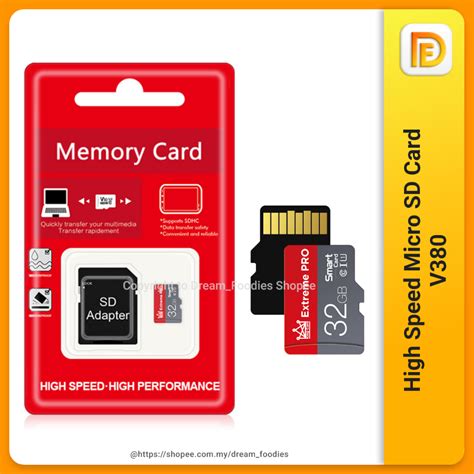 Extreme Pro Memory Card 32GB High Speed High Performance with SD ...