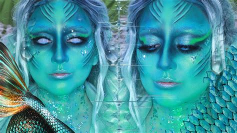 MERMAID SIREN / MAKEUP TUTORIAL - YouTube