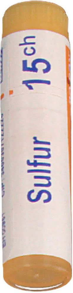 Boiron Sulfur 15 CH 1 Dose Pharmacie Parapharmacie En Ligne