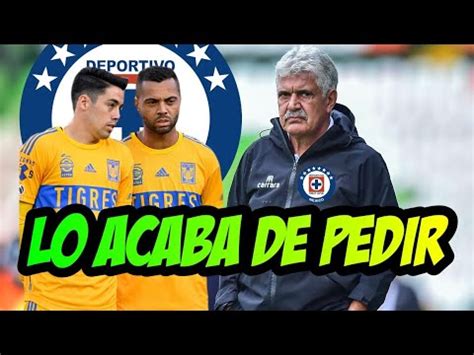 ACABA DE LLEGAR AL CRUZ AZUL Y EL TUCA REVIENTA EL MERCADO DE FICHAJES