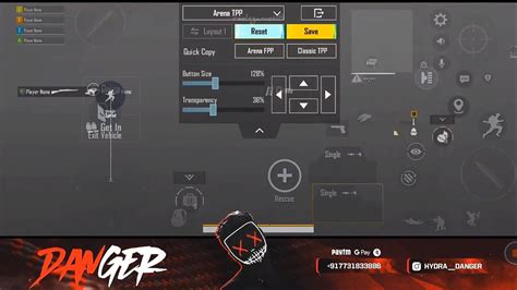 Hydra Danger Sensitivity Code Bgmi Hydra Danger Control Code