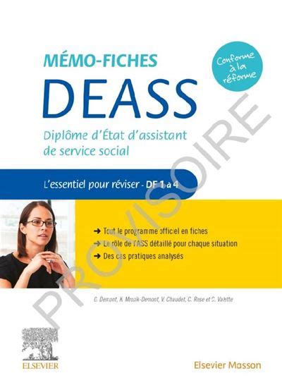 M Mo Fiches Deass Dipl Me D Tat D Assistant De Service Social L