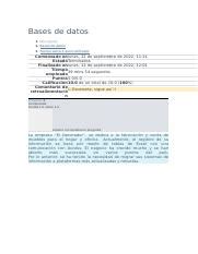Autocalificable 1 Bases De Datos Docx Bases De Datos 1 Mis Cursos 2