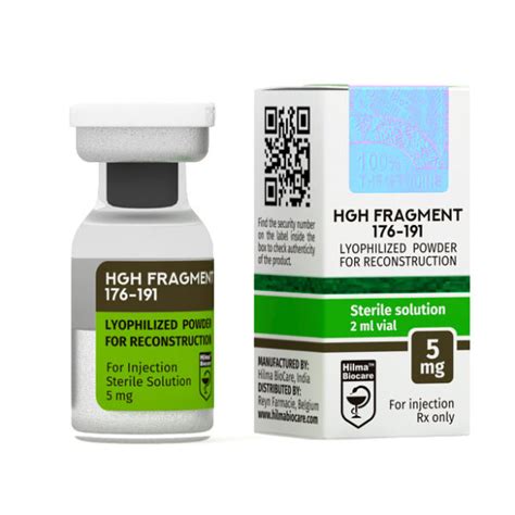 HGH FRAGMENT 176-191 (5 MG/VIAL – 1 VIAL) - Hilma Biocare EU