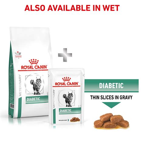 Royal Canin Veterinary Diet Feline Diabetic Dry Cat Food 1.5kg - $49.99
