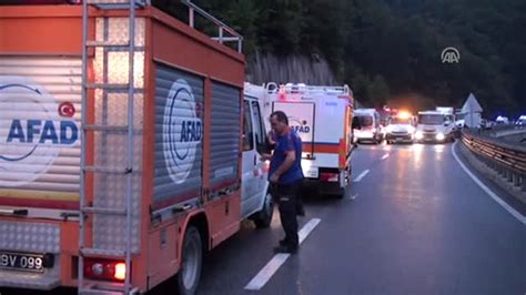 Bursa Ankara Karayolunda Zincirleme Trafik Kazas Ki I Ld Ki I