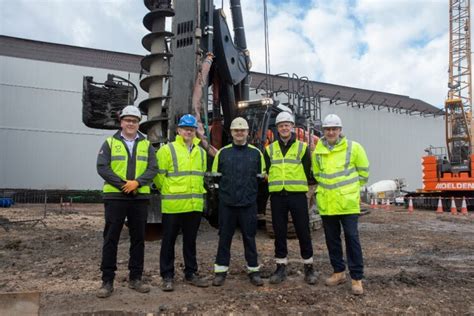 Cementation Starts Piling Work At Sheffield Forgemasters