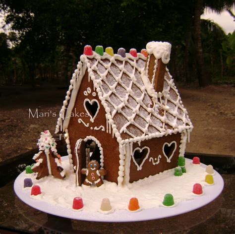 Como Hacer Una Casita De Jengibre Gingerbread House Mari S Cakes